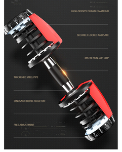 Mancuerna ajustable de alta calidad, 2,5-24kg, para gimnasio en casa, fitness, construcción de fuerza, España - Product Image 6