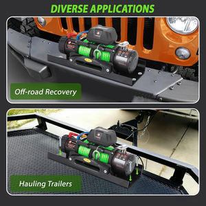 AMBITION <span class=keywords><strong>Plaque</strong></span> de montage universelle robuste pour treuil avec motif de boulons surélevés de 10 po x 4,5 po pour SUV, camion, remorque, grand VTT/UTV - Product Image 5