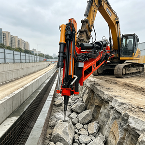 Peralatan Pembelah Batu Excavator Tugas Berat untuk Pertambangan, Pembuatan Terowongan, dan Konstruksi Tambang - Product Image 4