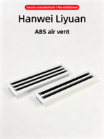 Grilles de ventilation linéaires en aluminium anti-oxydation dissimulées pour les terminaux de climatisation centrale des halls d'hôtel