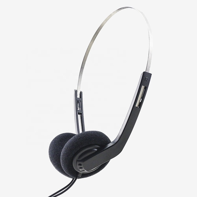 Lightweight Head Airline Headphones for Classroom Hospital Use-Wired Disposable IPX-4 Waterproof 3.5mm Connection Comfortable