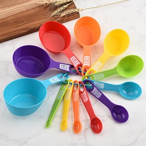 Multifunction Colorful Measuring Spoon Set Plastic Stackable Cups <b>Kitchen</b> <b>Gadgets</b> for Cooking & Baking - Product Image 1