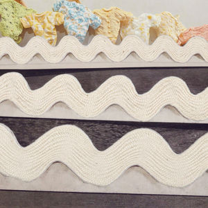 Plusieurs couleurs disponibles, ruban en coton 100% haute ténacité, largeur 7 mm, ruban en coton pour bébé, ruban en coton pastel - Product Image 3