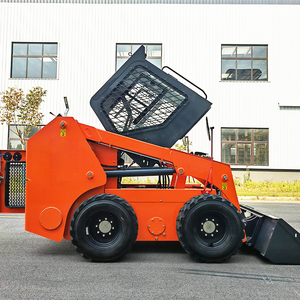 Mini-chargeuse sur chenilles diesel en promotion pour travaux de jardinage et de construction municipale - Product Image 6