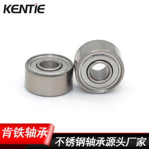 Fournisseur direct d'usine S693ZZ Roulements miniatures spéciaux en acier inoxydable Moteurs à grande vitesse (3*8*4mm) Stock en gros disponible - Product Image 5