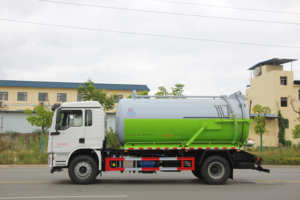Nuovo caldo SHACMAN HOWO 12000l capacità di aspirazione delle acque reflue camion per servizi comunali efficienti - Product Image 4