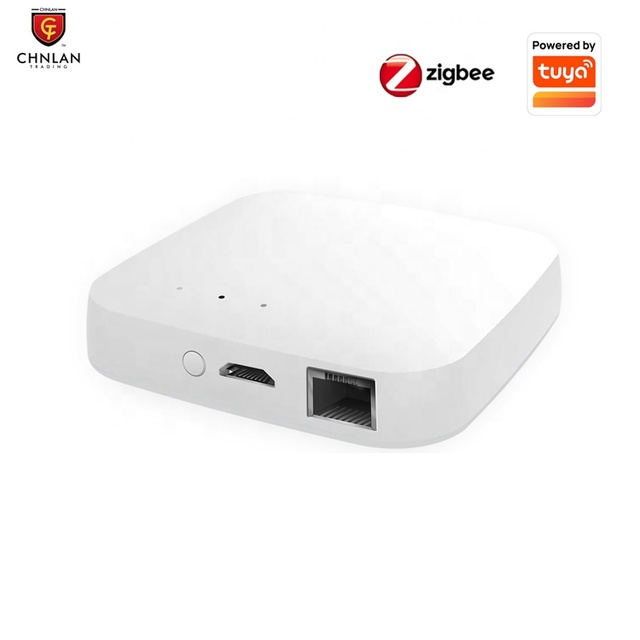 Homekit Siri Supported Wired Bridge RJ45 Smart Life App Remote Control Smart Home Automation Tuya Zigbee Gateway Hub 3.0