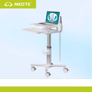 Carro de ordenador médico personalizado carro médico móvil Carro de escáner Oral Dental Carro de banco de trabajo con soporte para ordenador portátil - Product Image 3