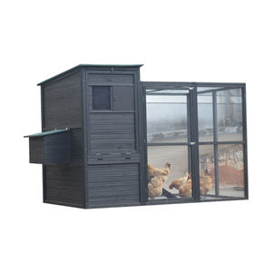 Usine En Gros Personnaliser Étanche Pollaio Par Galline Cage À Poulet En Bois Grand Poulailler Et Courir En Bois Poulailler - Product Image 3