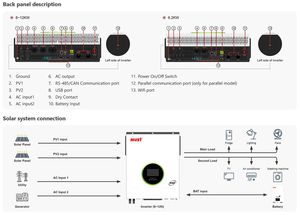 <span class=keywords><strong>2025</strong></span> Phải lai điện áp thấp 6kw/8KW/10KW/12KW lưới năng lượng mặt trời biến tần một pha Wifi USB BMS cho phải lai năng lượng lưu trữ tôi - Product Image 6