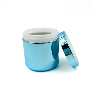 批发透明食品密封包装罐干果花茶瓶塑料罐10盎司