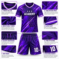 Tenues d'entraînement de football personnalisées pour enfants, maillot de football à séchage rapide par sublimation pour les ligues jeunes et les camps sportifs
