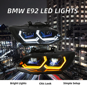 Conjunto de Faros Halógenos de Alta Calidad para BMW E92 E93 LCI 2011-2013, 328i 325i 335i, Accesorios para Automóviles, Temperatura de Color de 6500K, 12V - Product Image 2