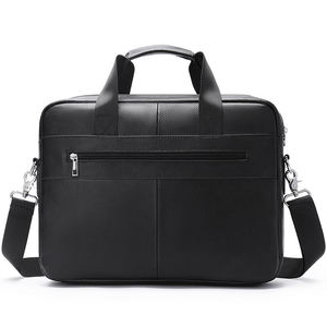 AndoBag Maletín para Portátil de 14 Pulgadas para Hombre, de Cuero Vacuno Genuino, para Viajes de Negocios, Bolso Bandolera 1401 - Product Image 3