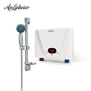 Chauffe-eau électrique Ultra petit 3.5-5.5KW système à trois épreuves en fonte d'aluminium LED fuite de combustion à sec hôtels ménages - Product Image 5