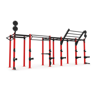 Rack de musculation multifonctionnel en métal pour entraînement de force, CrossFit et exercices variés - Product Image 1
