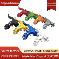 Poignées d'embrayage de moto en aluminium 6061-T6 anodisé, usinées CNC, pour Street Glide, poignée d'embrayage modifiée, vente en gros, fabrication OEM