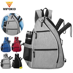 Sac de pickleball à logo personnalisé pour hommes et femmes sac à bandoulière réglable sac de raquette de pickleball de haute qualité sac à dos de sport - Product Image 1