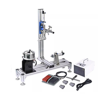 Table de positionnement rotative à contrôle de vitesse automatique pour soudage laser manuel à l'arc argon et soudage de joint annulaire, avec mandrin de table de travail