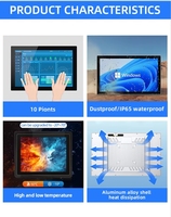 Support OEM ODM 14.1 pouces 1920*1080 VESA écran tactile mural pour écran tactile moniteur LCD de qualité industrielle