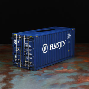 Modèle de conteneur miniature Usine 20GP Boîtes d'expédition Impression UV - Product Image 2