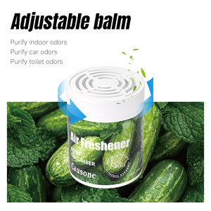 เจลปรับอากาศชนิดแข็ง 250 กรัม พร้อมเทคโนโลยีกำจัดกลิ่นจากพืชและผลไม้ ช่วยขจัดกลิ่นไม่พึงประสงค์ ให้ความสดชื่นยาวนาน สำหรับรถยนต์ บ้าน และสำนักงาน - Product Image 5