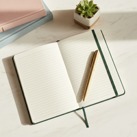 Carnet de notes personnalisé à pois vierges, journal A5, agenda quotidien pour étudiant, marque privée