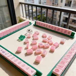 กระดานไพ่นกกระจอกแบบกำหนดเองลดราคา กระดานไพ่นกกระจอกแบบอเมริกัน คุณภาพสูง สำหรับเล่นเกมปาร์ตี้ ใช้บนโต๊ะ - Product Image 1