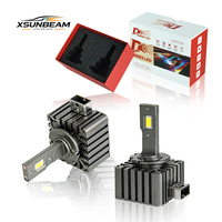 Nouveau style, double tubes en cuivre, D1S Auto D3S, kit d'éclairage de voiture sans erreur Canbus, ampoule de phare LED pour BMW série D, haute luminosité