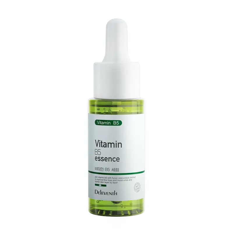 DELEVENTH vitamine B5 essence blanchissante hydratante tache de rousseur soin de la peau rouge visage réparation essence antioxydante raffermissante 30ml