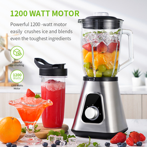 GDOR 1200W Shakes e Smoothies Liquidificador Portátil Sem BPA Bebidas Congeladas e Extração de Nutrientes Espremedor Pessoal mesa Liquidificador