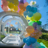 Château gonflable pour fête, bulle rebondissante, dôme de ballon, tente - imperméable, durable, taille personnalisable, pompe électrique gonflée