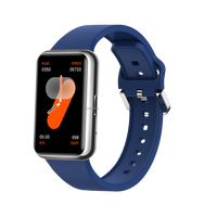 Montre connectée étanche à écran carré, bracelet en silicone, fréquence cardiaque, podomètre, rappel de messages, montre connectée avec écran TFT