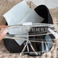 Lunettes grossissantes Trusco Nakayama à porter sur les oreilles, grossissement 1,6x, monture noire, pour broderie, tatouage, lecture, fabriquées au Japon