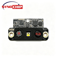 Module de reconnaissance faciale BFP3E2 DC4.5 12V avec interface UART, double objectif et détection IR RGB intégrée pour contrôle d'accès