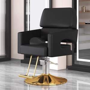 Sillón de Peluquería de Estilo Antiguo, Sillón de Barbería Reclinable, Sillón de Peluquería Ajustable, Muebles de Barbería - Product Image 5