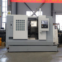 Tour CNC à lit incliné TCK600, tourelle hydraulique à 12 postes, tournage CNC pour le traitement des métaux