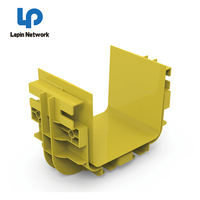 Ningbo Lepin Customize It Plateau de câblage réseau en PVC ABS jaune de 600 mm pour FTTH, liste de prix