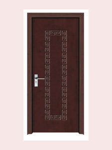 デザイナーサンマイカモダンMDFインテリアドア（別荘用、遮音機能付き） - Product Image 1