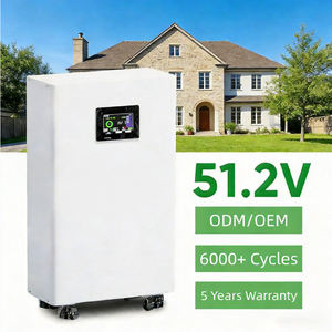 Batterie solaire empilable LiFePO4 15 kWh, 51,2 V 300 Ah, système de stockage d'énergie domestique à écran tactile, station d'énergie solaire hors réseau - Product Image 5