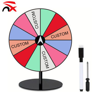 Il logo personalizzato più venduto del giradischi <span class=keywords><strong>Vintage</strong></span> regolabile del gioco del partito gira la ruota del premio fortunato - Product Image 1