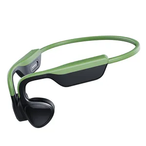 Rambotech骨传导耳机耳钩ipx7防水运动无线耳机，带8克MP3播放器GC21 Pro