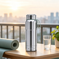 Tasse chauffante électrique de voyage 520 ml, usage personnel, contrôle de température 100°C, bouilloire électrique portable à chauffage rapide