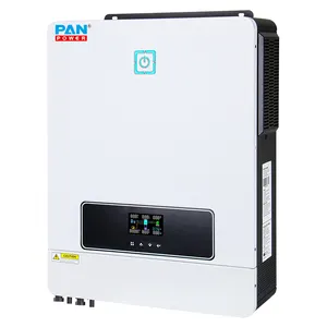 DC to AC Solar Inverter 48V 8KW 10KW On/Off Grid Hybrid Inverter with 160A MPPT Solar Controller