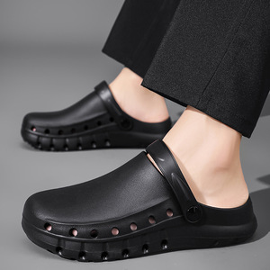 新款上市防滑白色护士厨师鞋医院女男厨房厨师鞋供应商 - Product Image 4