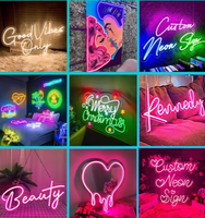 Ailes d'ange néon personnalisées, enseigne murale lumineuse LED néon, décoration pour la maison, bar, fêtes, mariages, transformateur, alimentation électrique