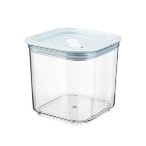 750ml square clear airtight food storage container with lid