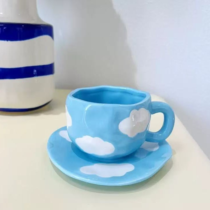 blue sky and white clouds