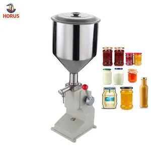 Hand press small bottle liquid filling machine semi automatic cosmetics filling machine