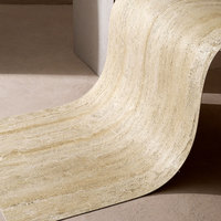 RCL 3d Pierre Naturelle Flexible Argile Brique Mur Carrelage Placage Pierre Naturelle Mcm Travertin Carreaux de Maison Extérieur